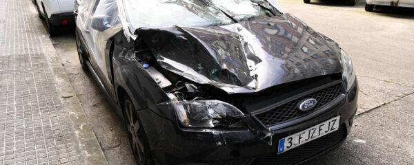 voiture accidentée