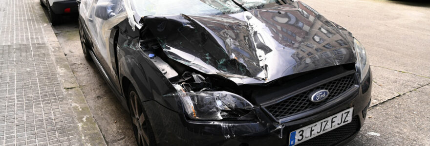 voiture accidentée